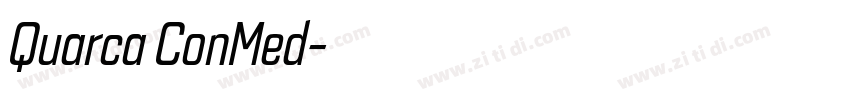 Quarca ConMed字体转换